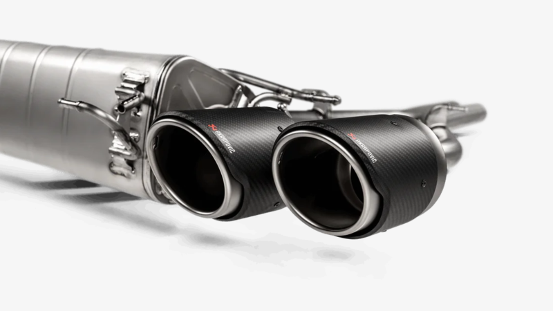 Photo of Akrapovic Slip-On Line Titanium Exhaust for the Alfa Romeo Giulia Quadrifoglio - Image 3